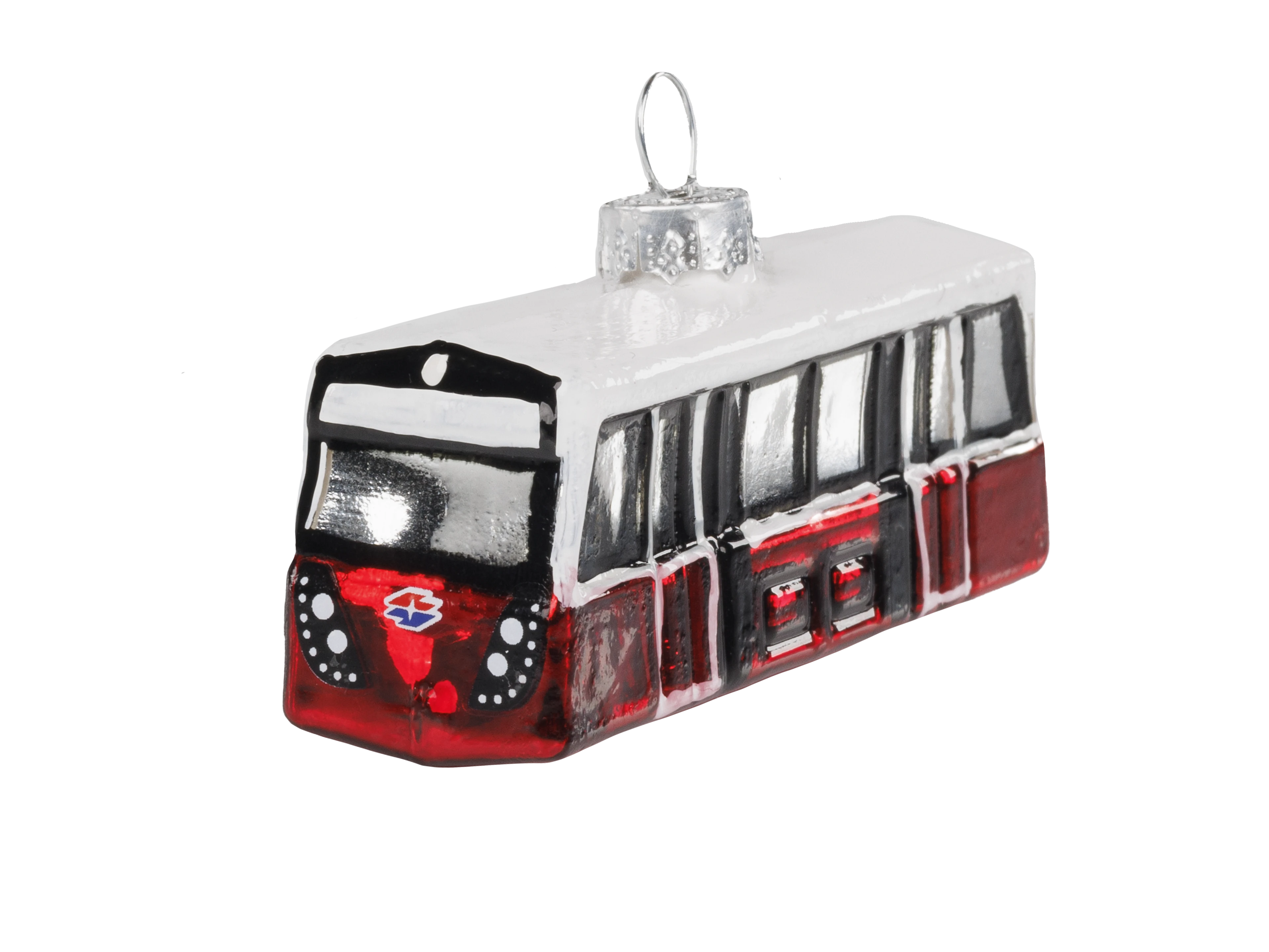 Flexity tram Christmas tree pendant