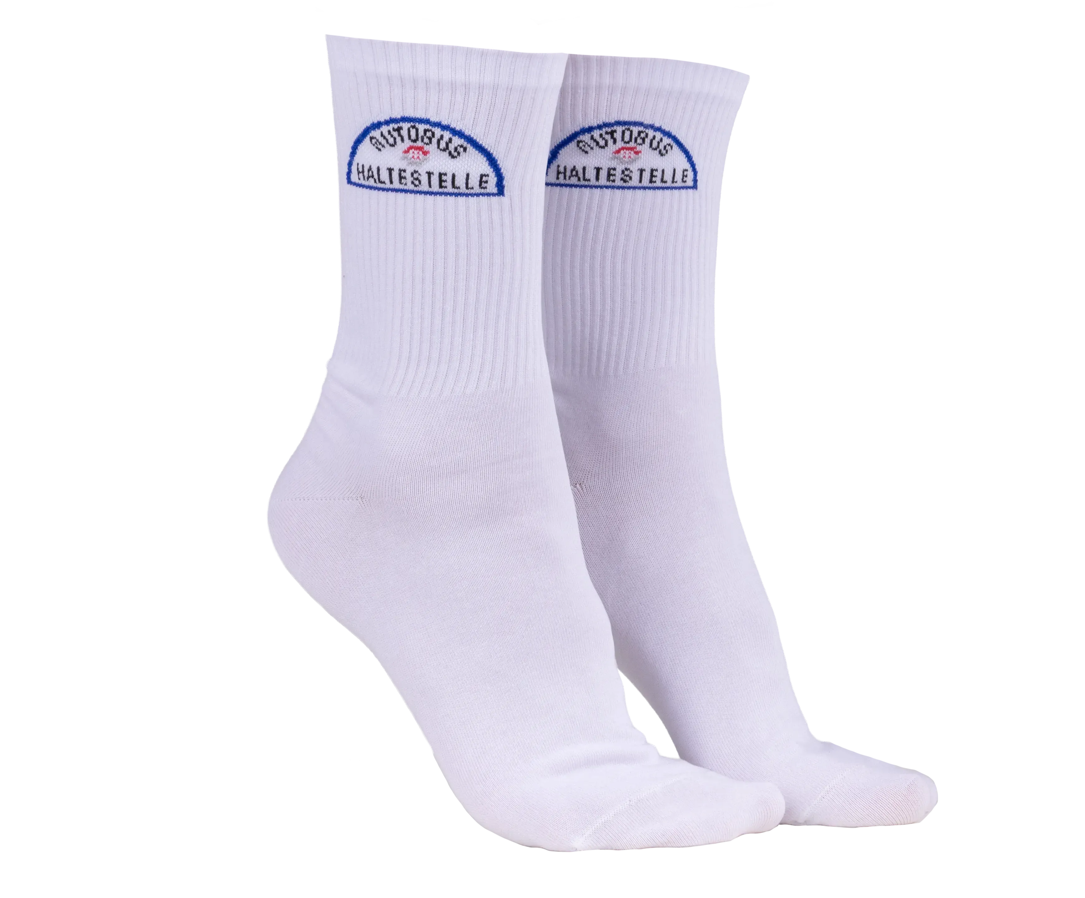 Sportsocken Bus Haltestelle