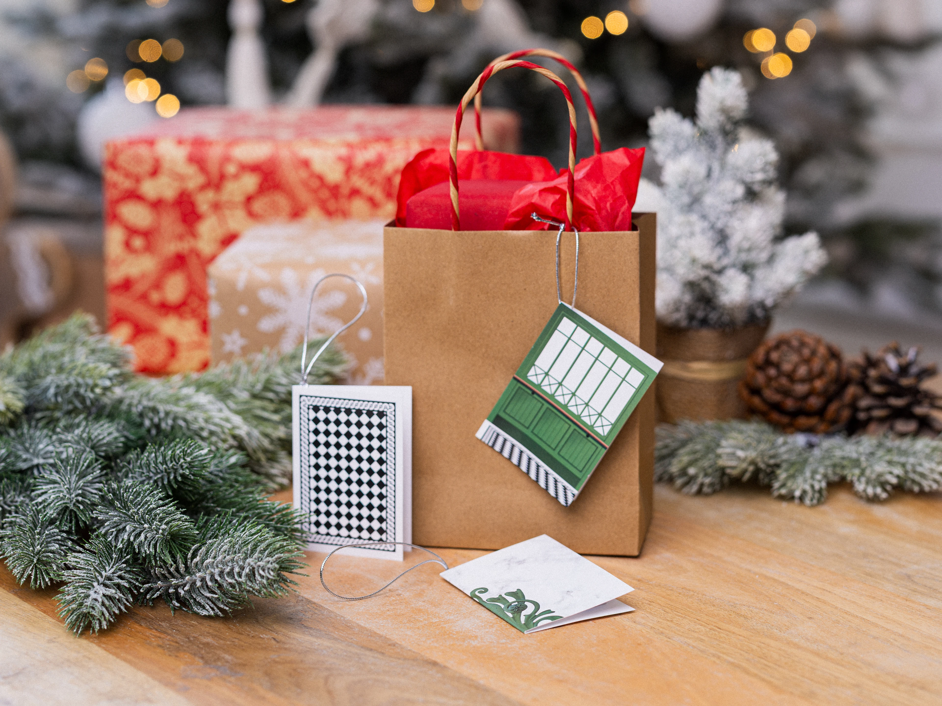 bau.ART Geschenkanhänger Set