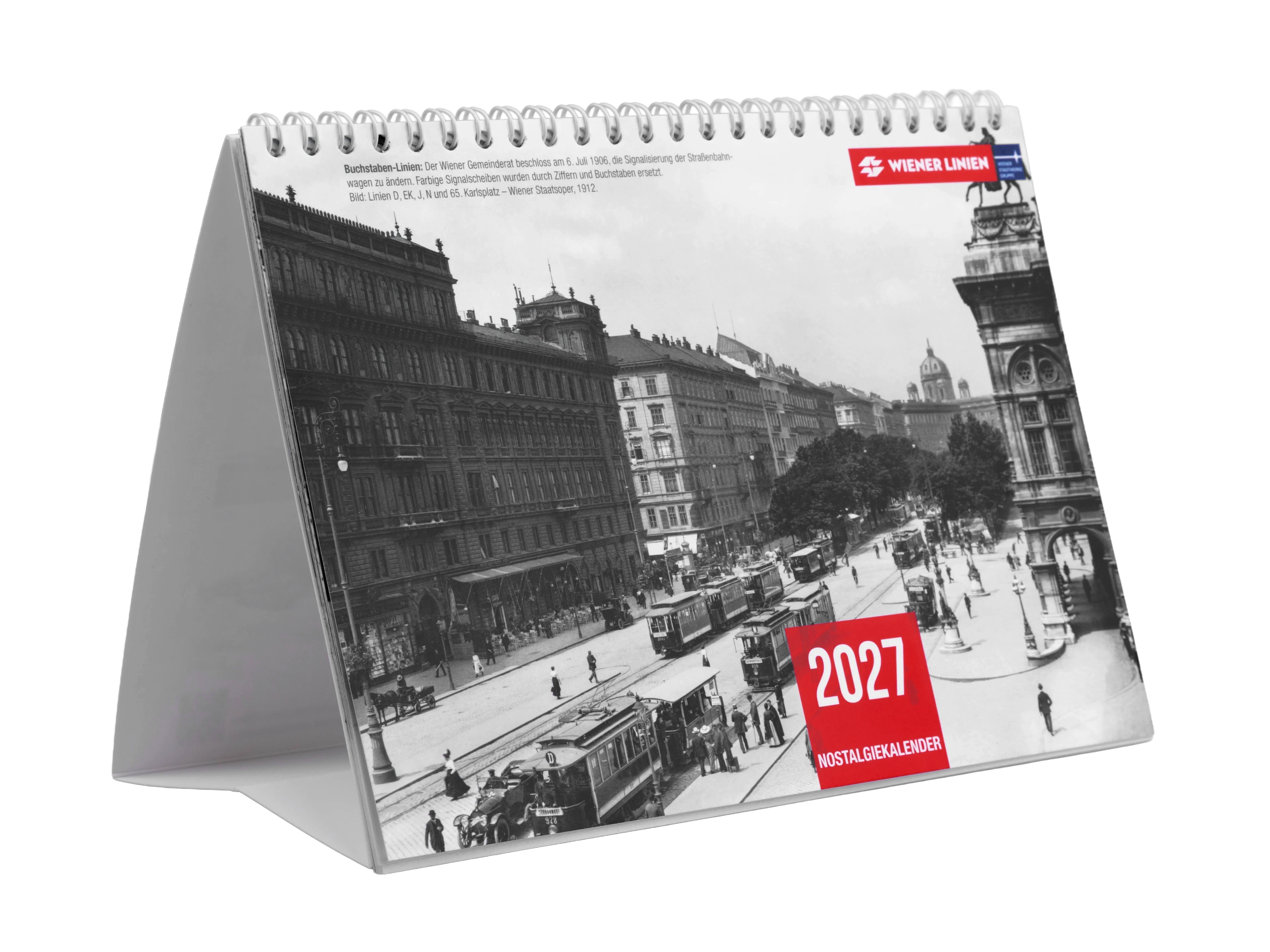 Nostalgie Stehkalender 2027