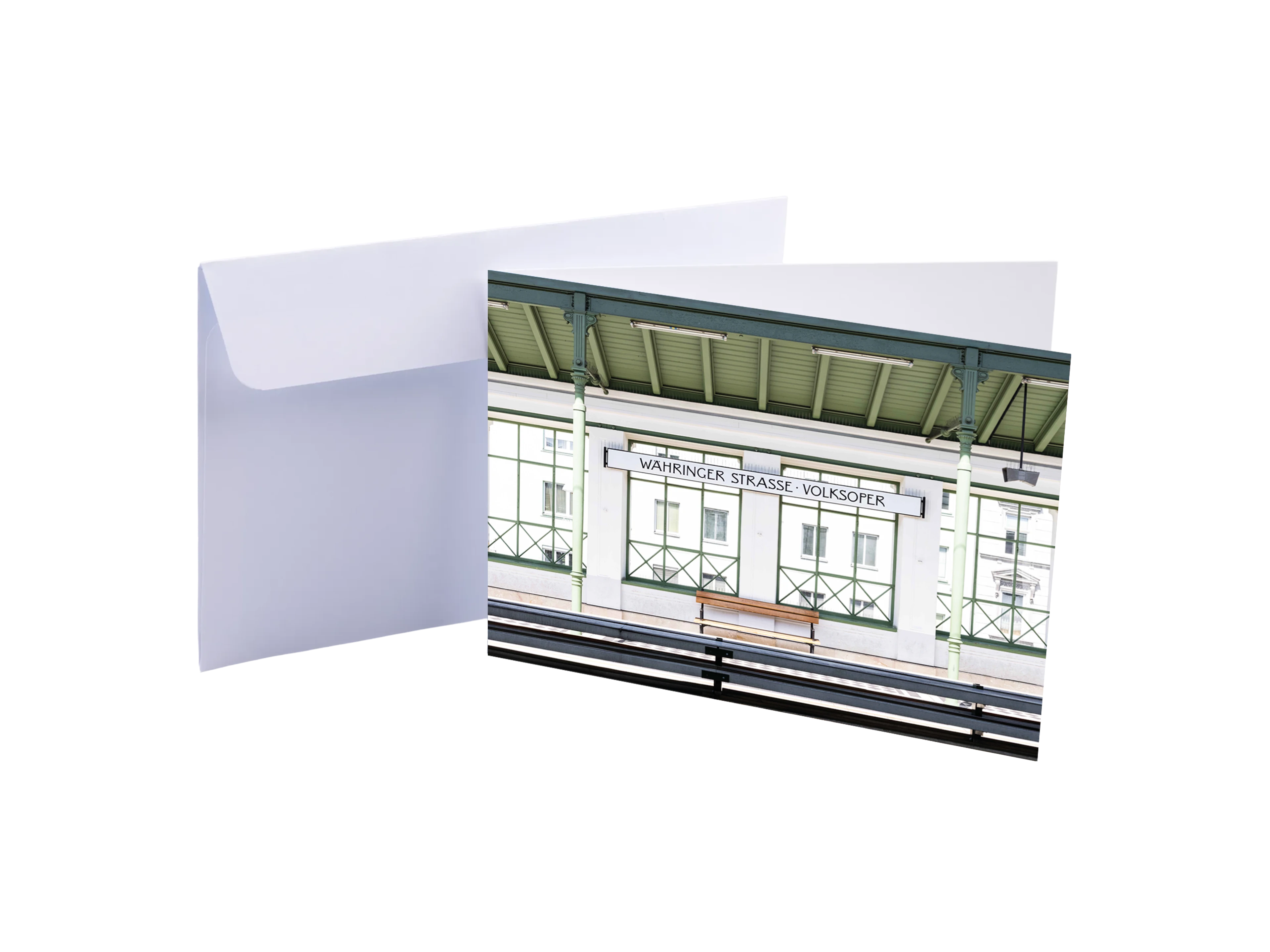 Grußkarte bau.ART Währingerstraße