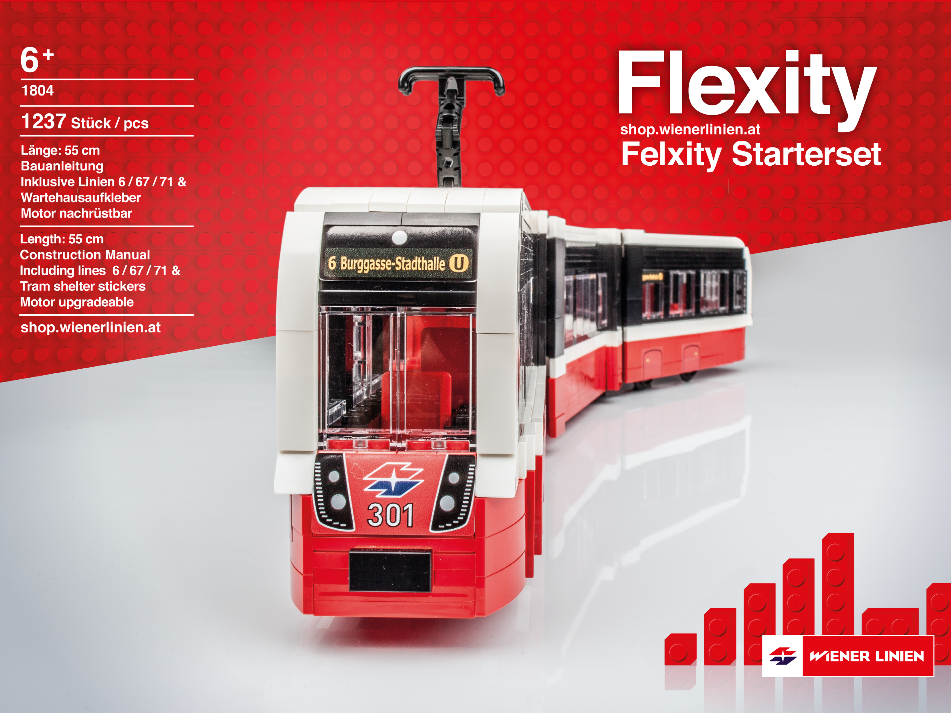 Flexity Starterset aus Lego® Komponenten