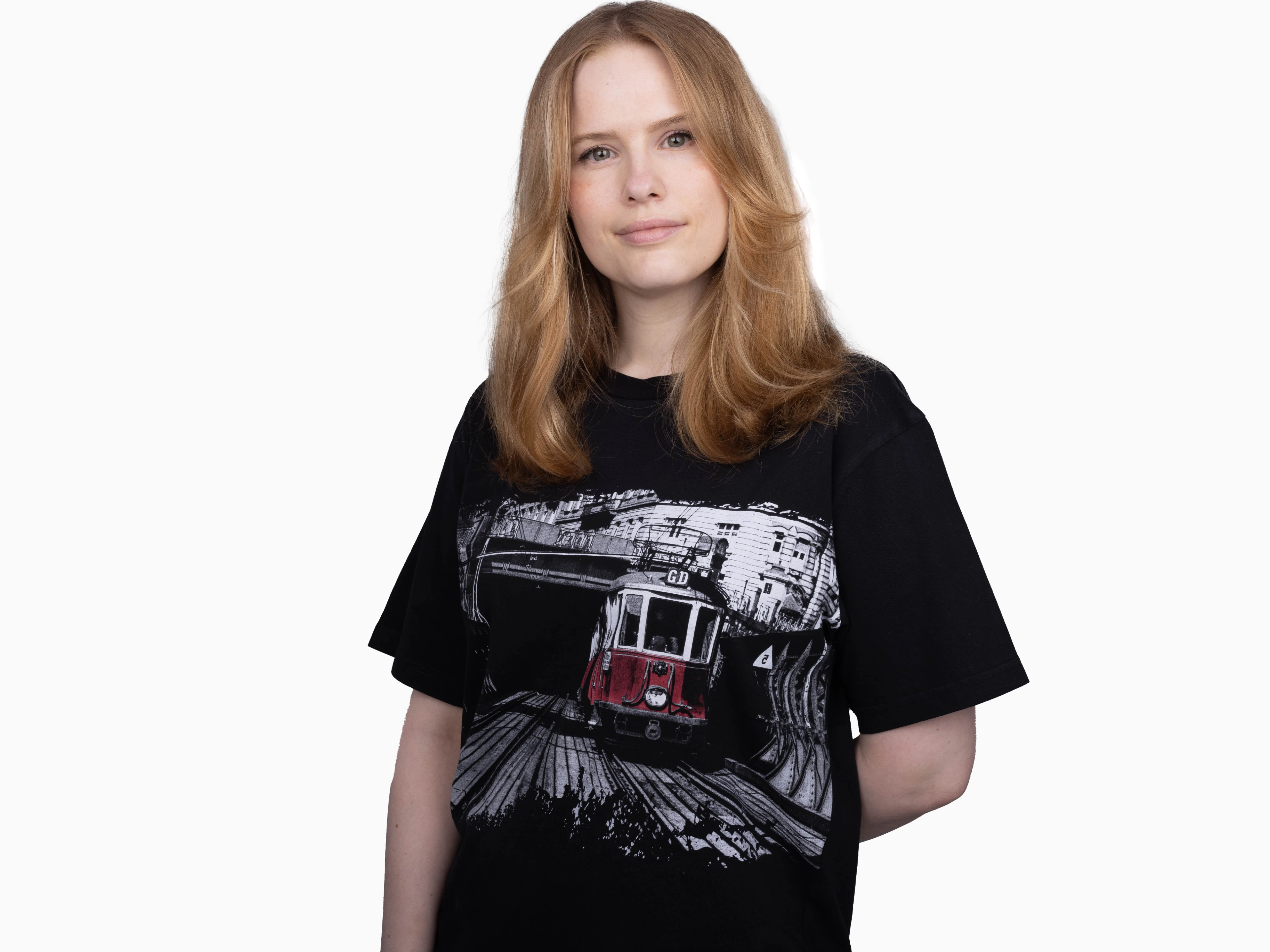 T-Shirt Straßenbahn N - S