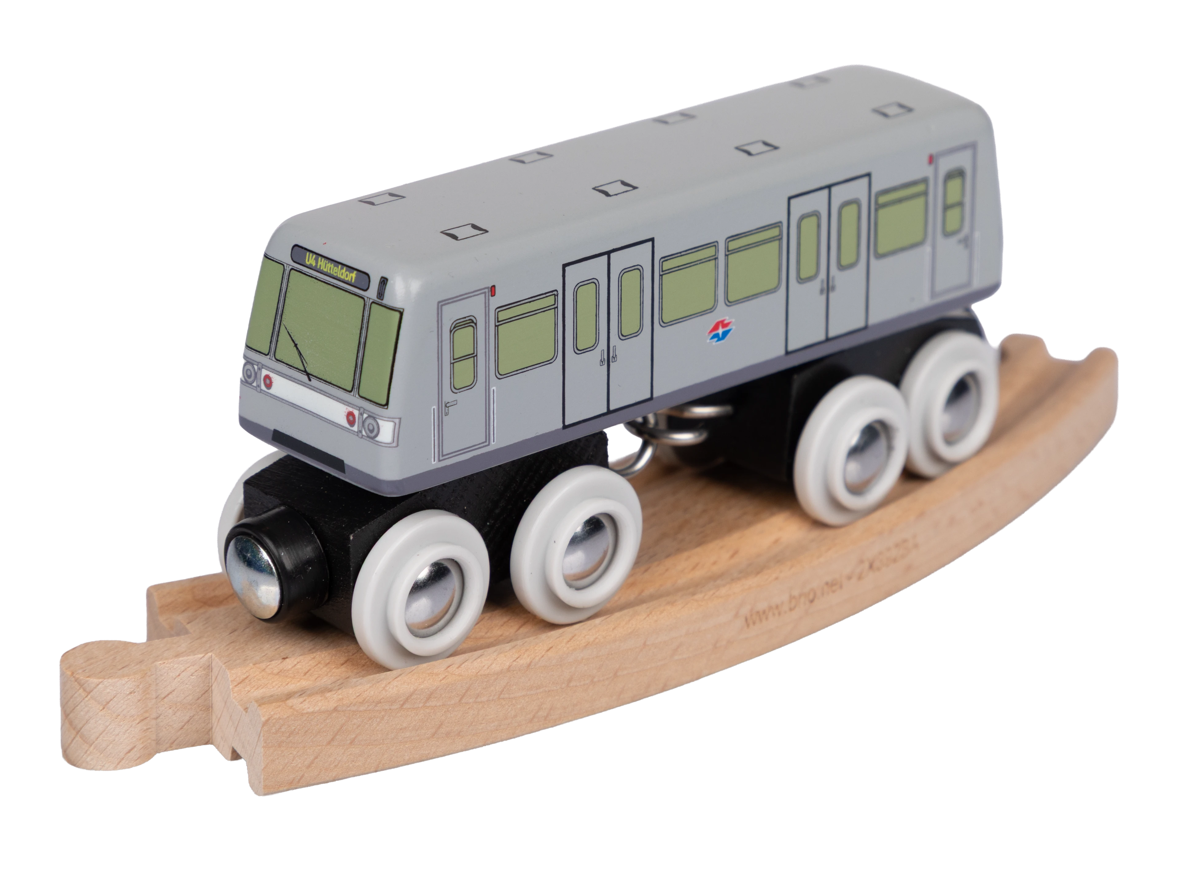 U-Bahn Silberpfeil Modell für Holzeisenbahn