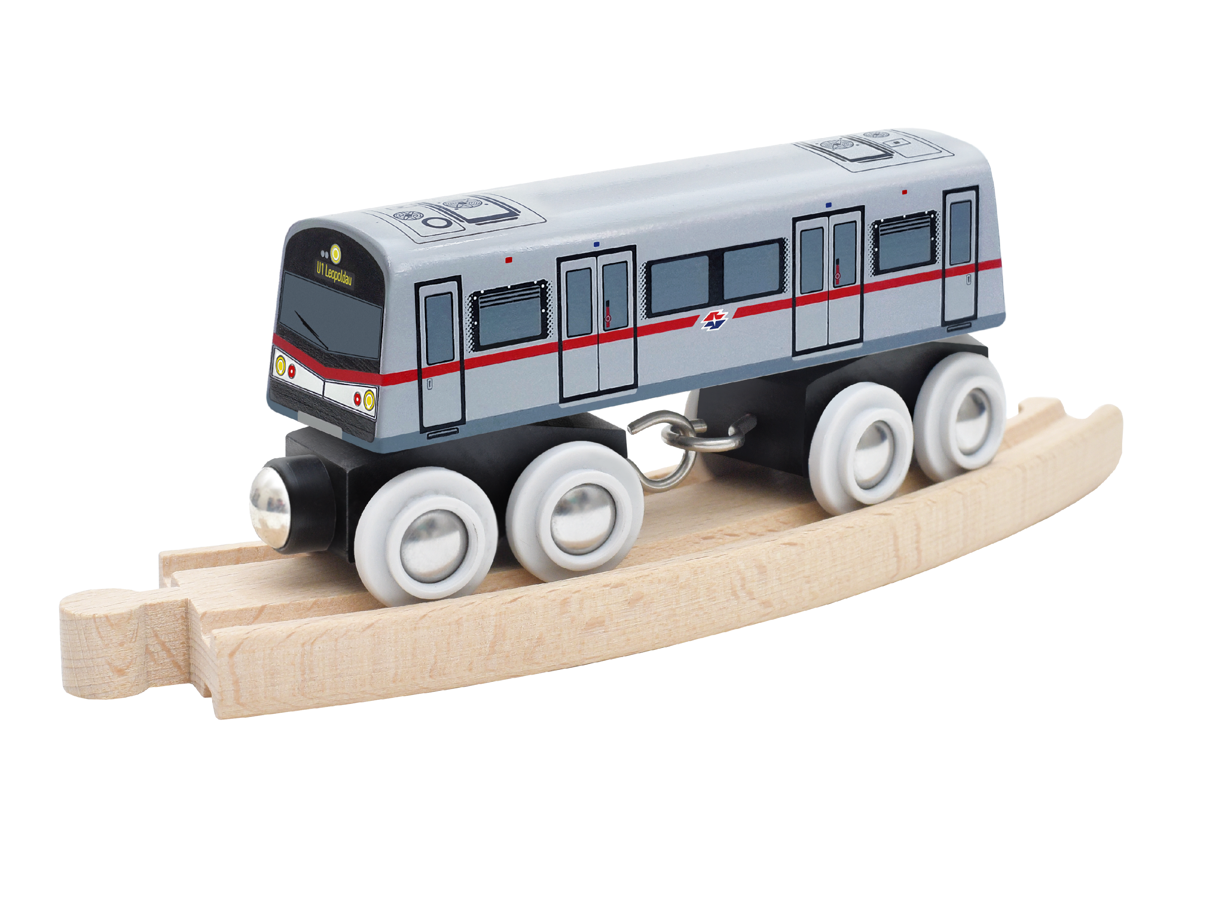 U-Bahn V-Wagen Modell für Holzeisenbahn