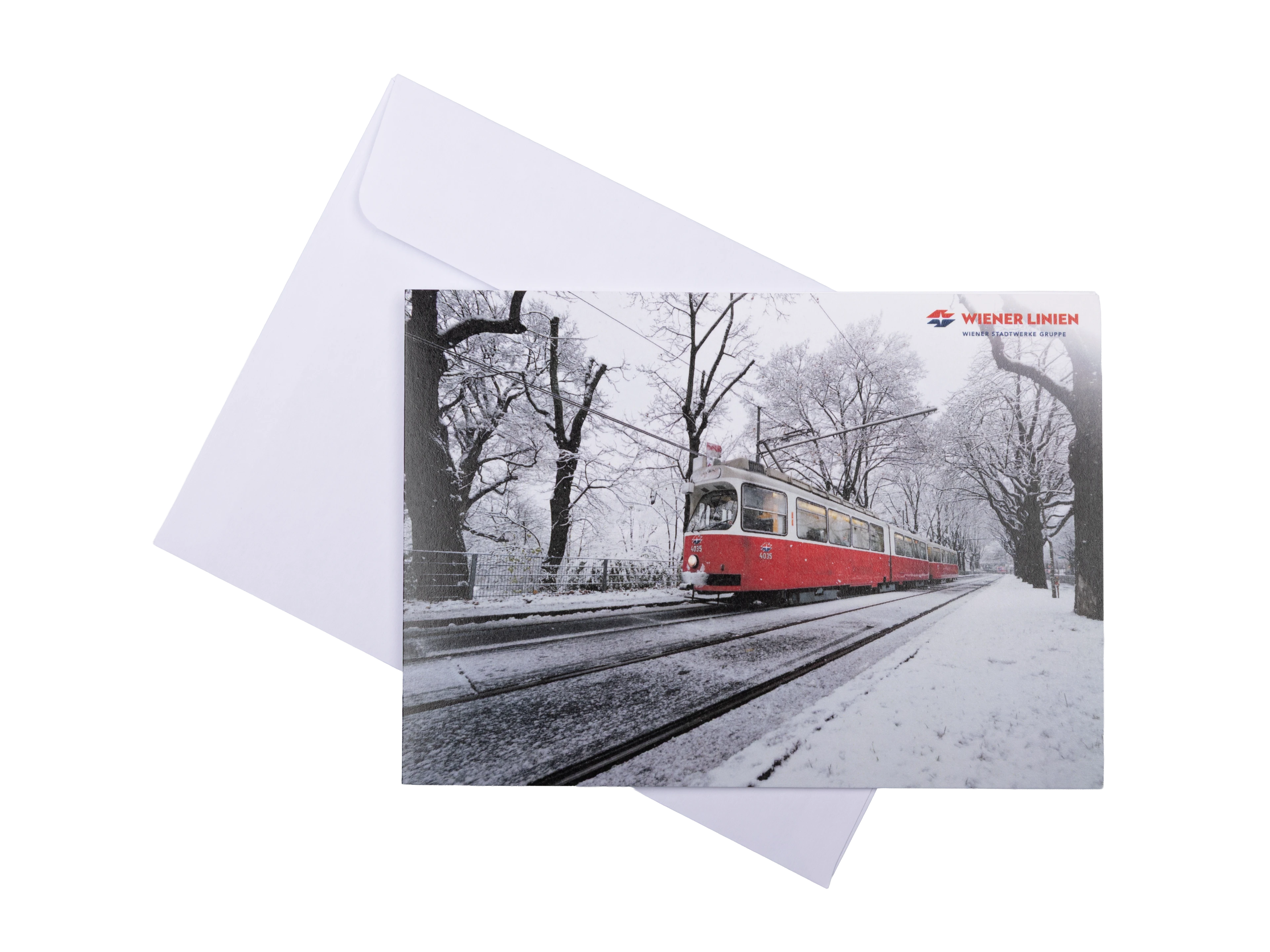 E2 in winter greetings card A5/6 incl. envelope