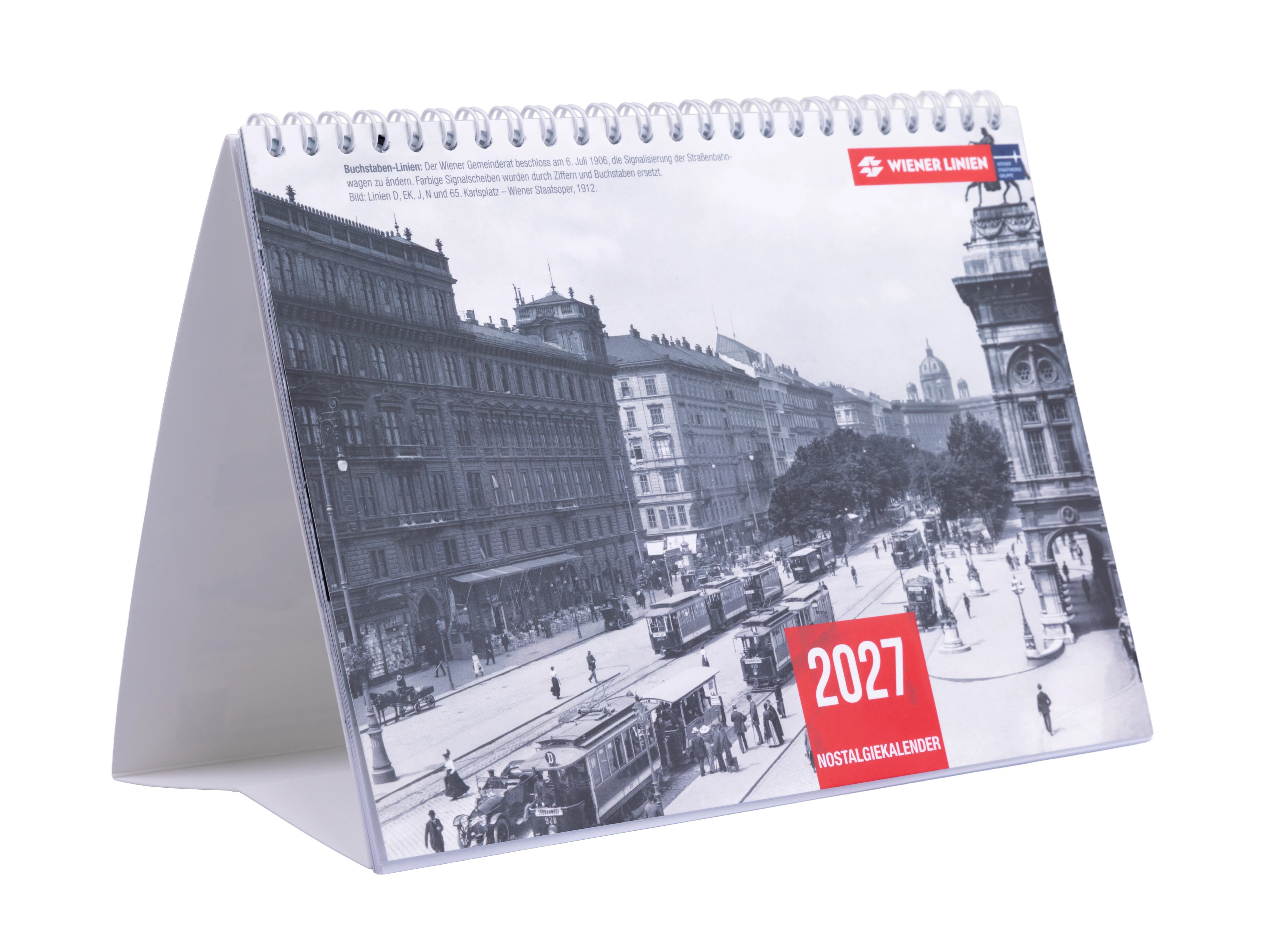 Nostalgie Stehkalender 2027