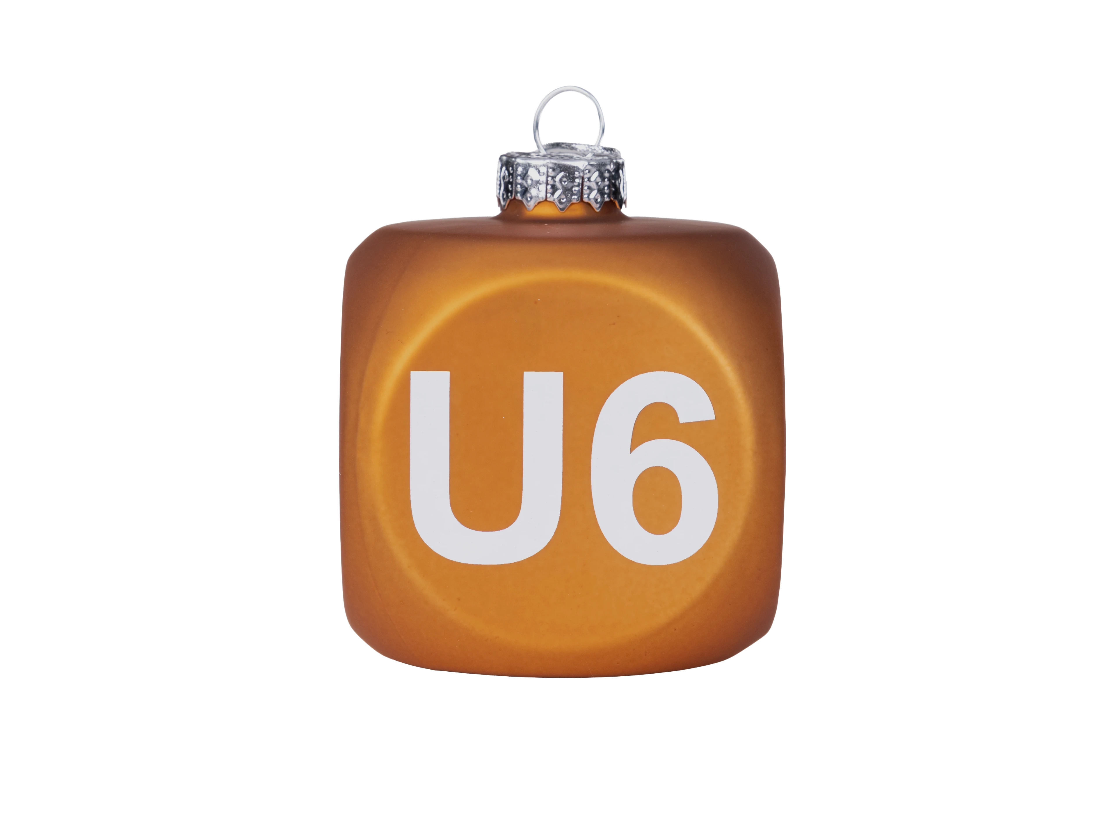 Christmas tree ornament U6 cube