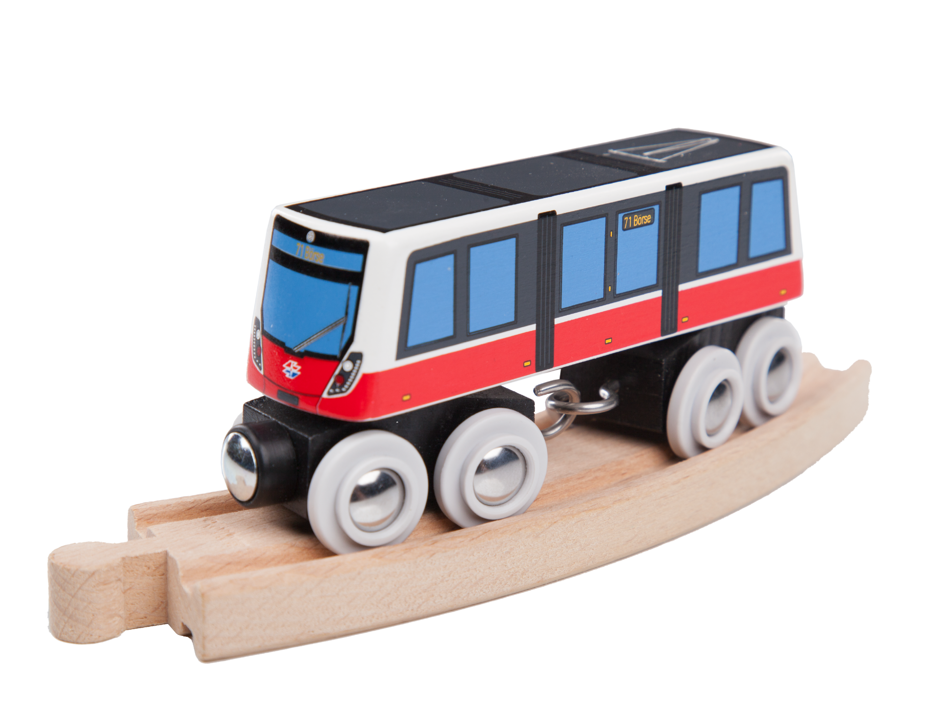 Straßenbahn Flexity Modell für Holzeisenbahn
