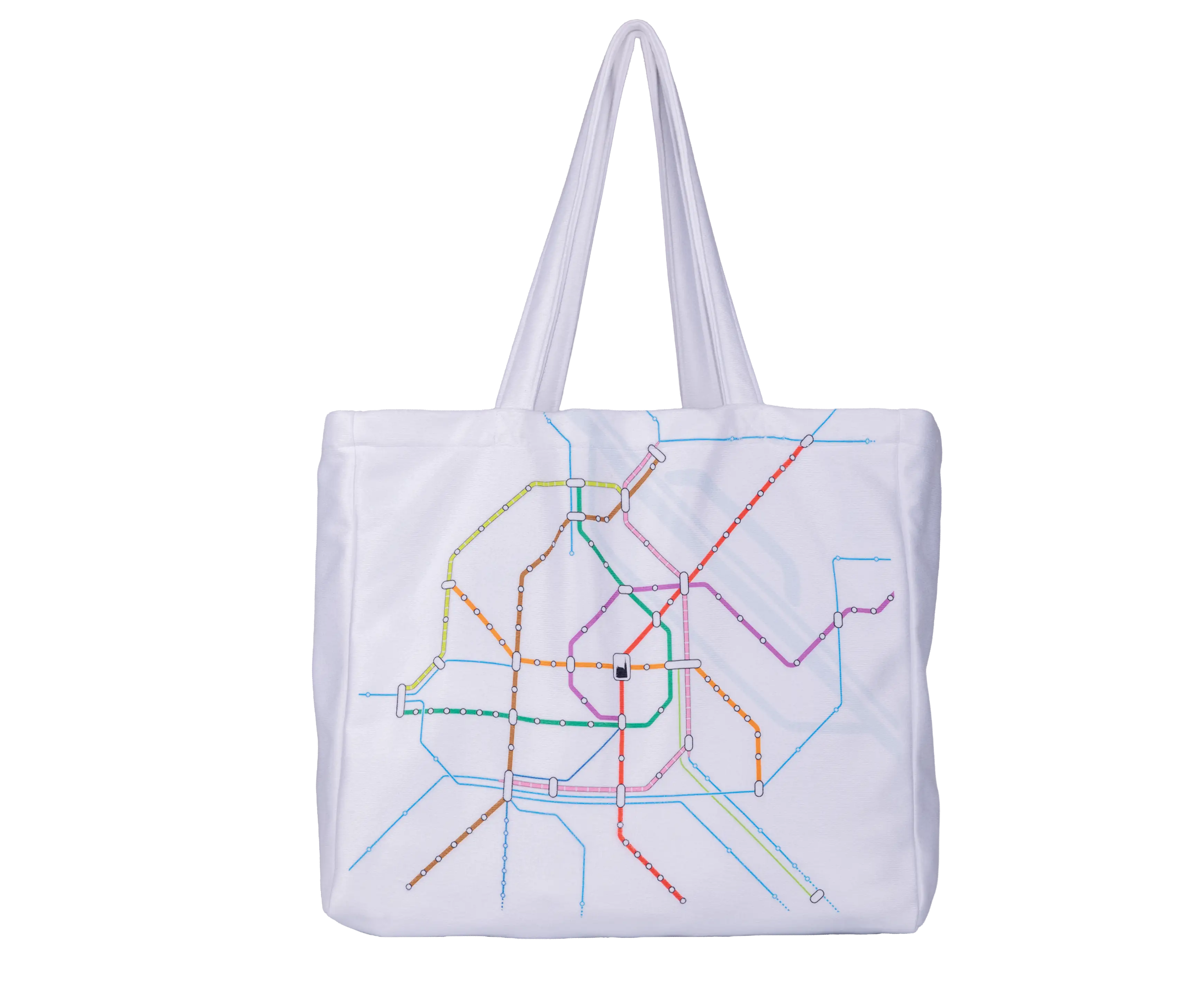 Bathing bag network map