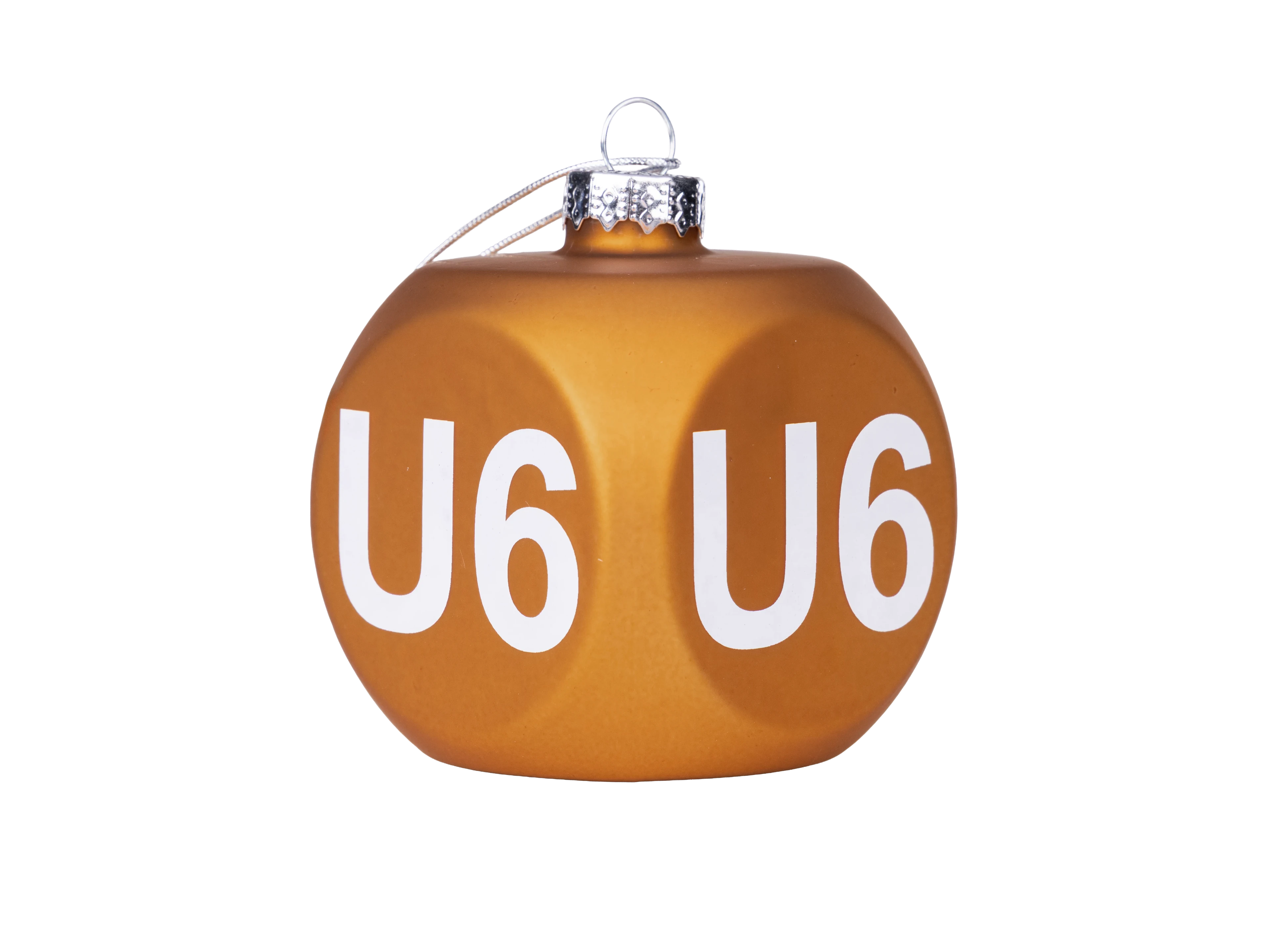 Christmas tree ornament U6 cube