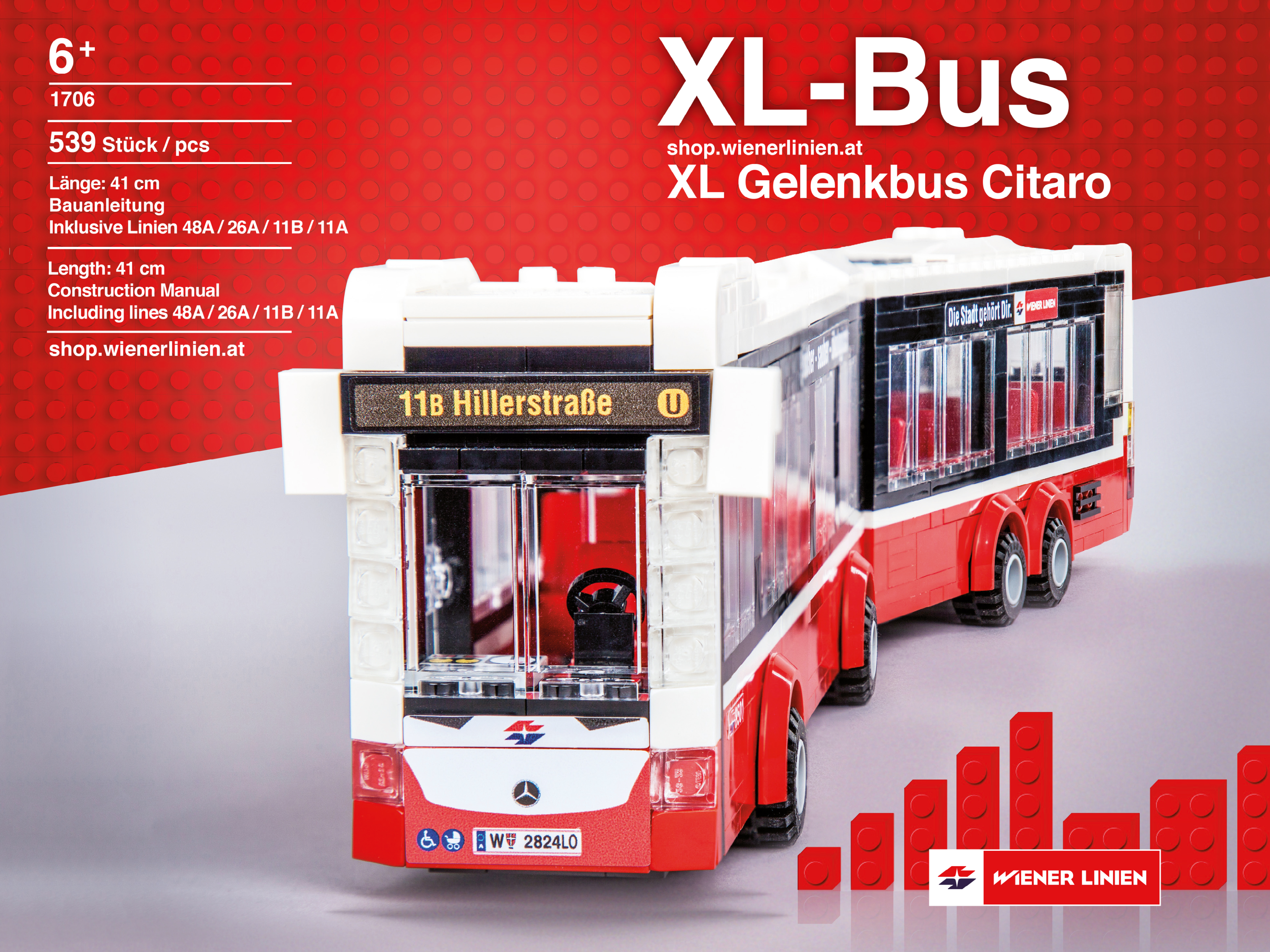 Bus-XL aus Lego®-Komponenten