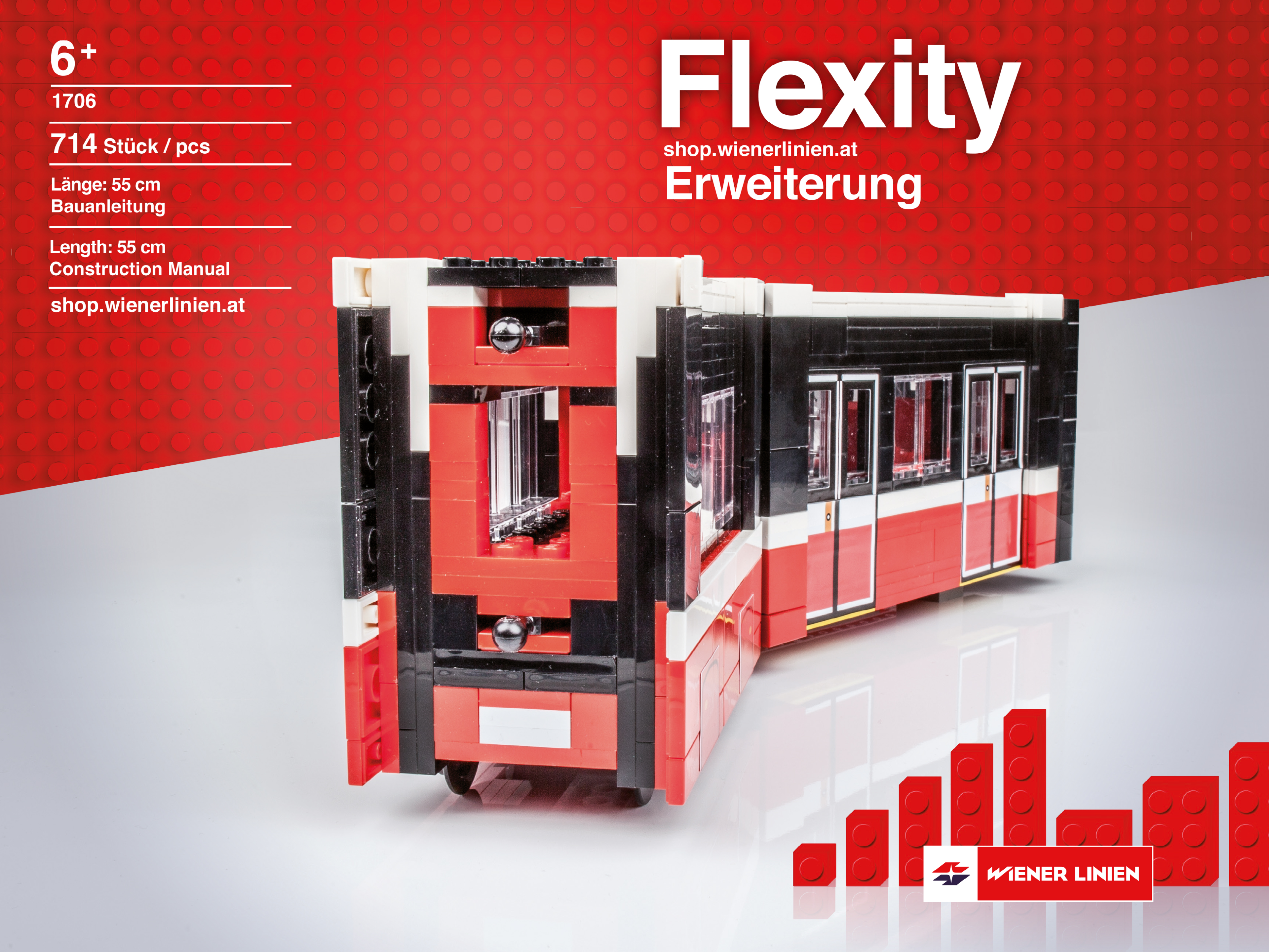 Flexity-Erweiterungsmodell aus Lego®-Komponenten