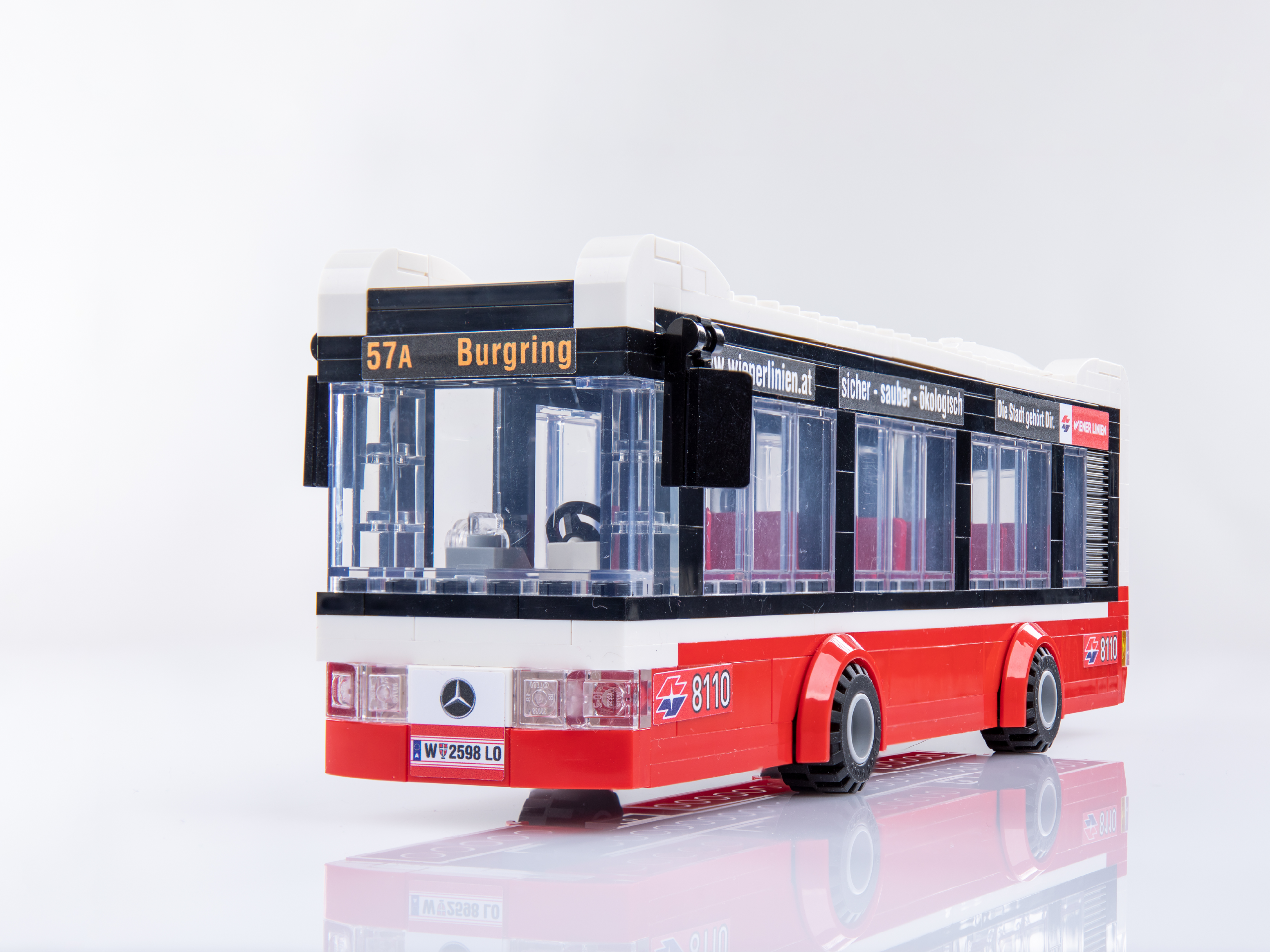 Bus 4 Citaro aus Lego®-Komponenten