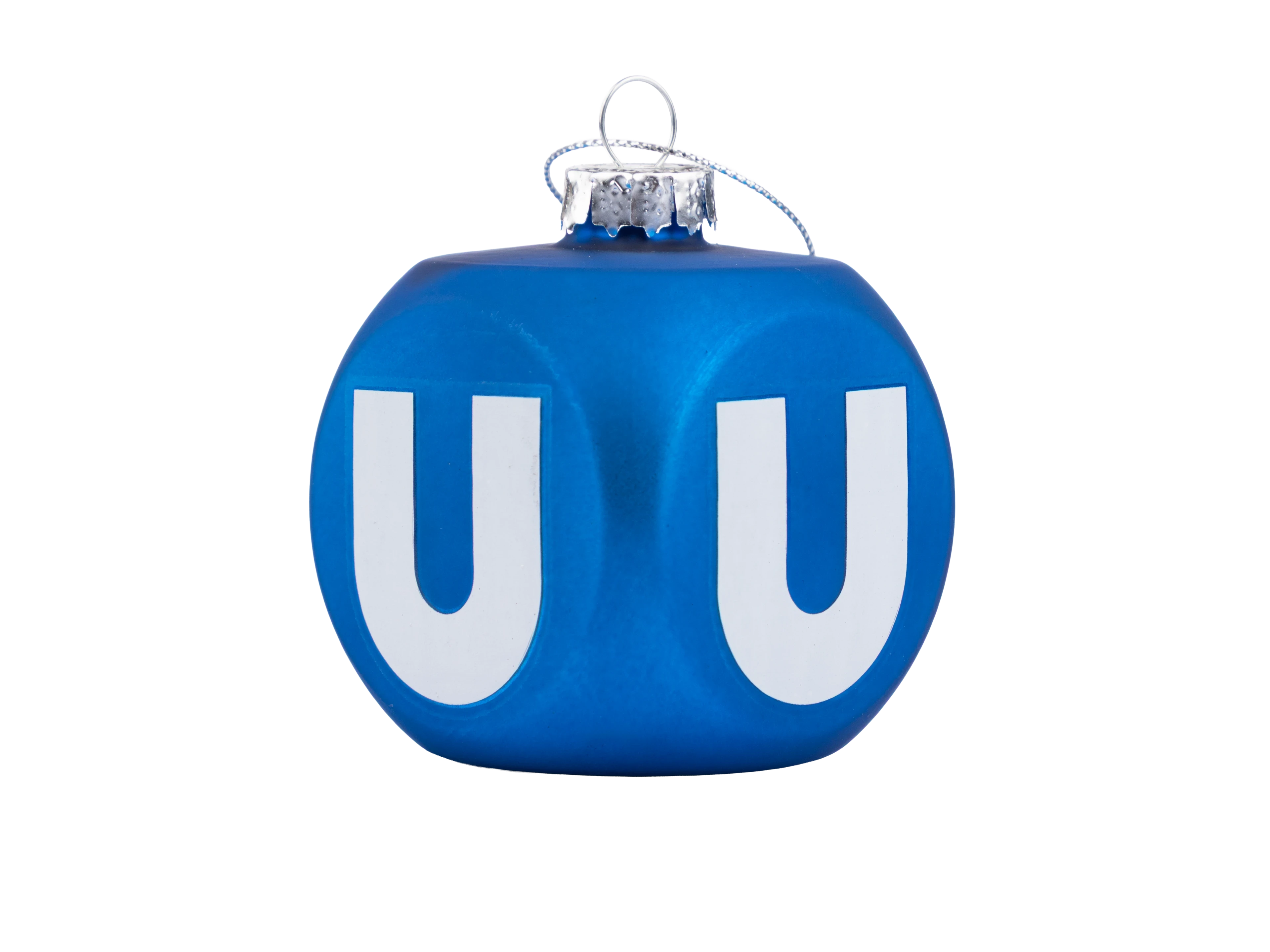 Christmas tree ornament underground cube