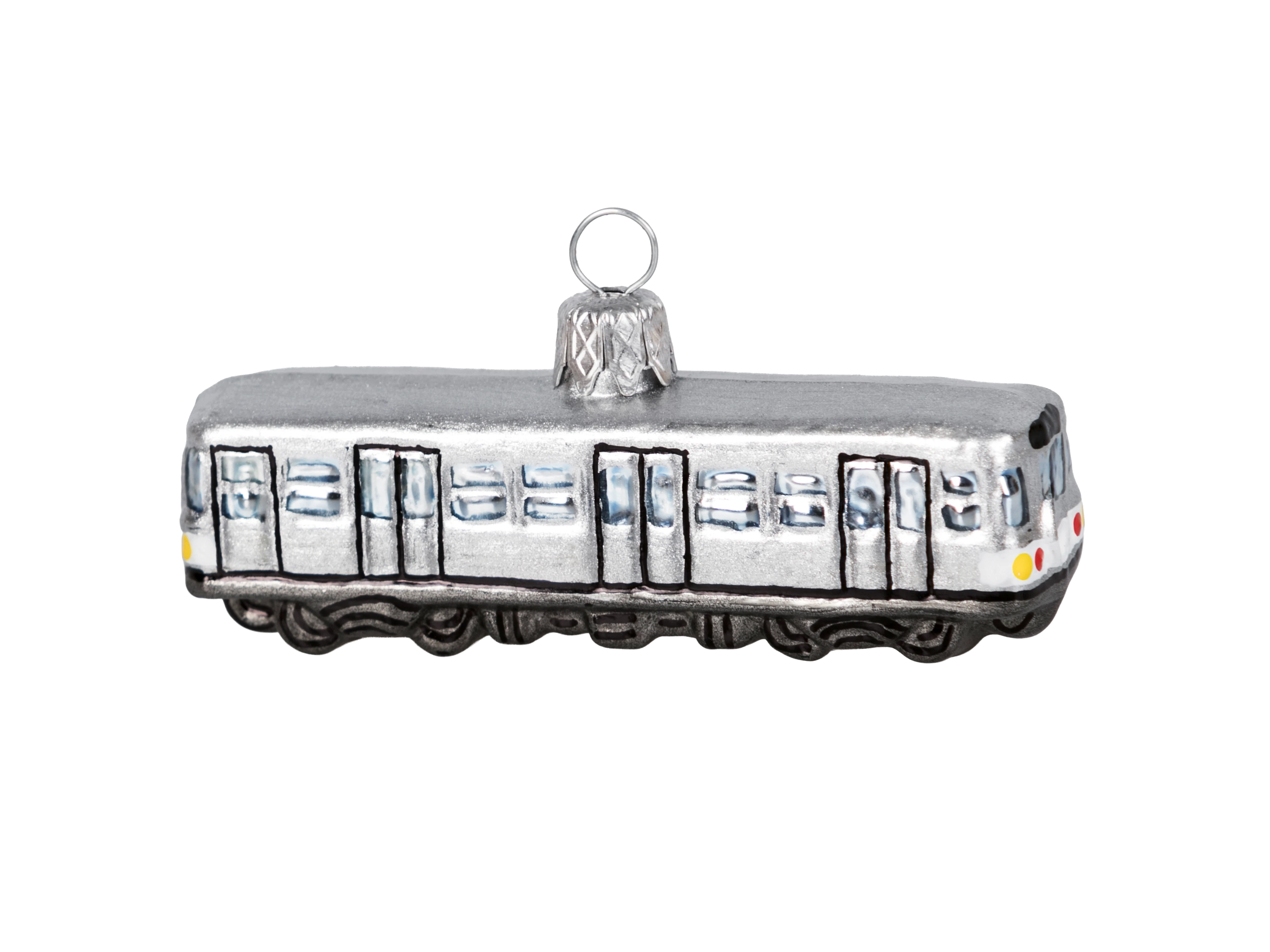 Christmas tree ornament underground model Silver Arrow
